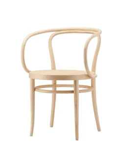 209 Armstol, hvid fra<Thonet Discount
