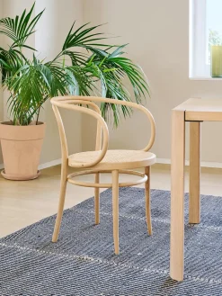 209 Armstol, hvid fra<Thonet Discount