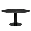 2.0 Dining Table Ø150 cm, sort marmor fra<GUBI Best