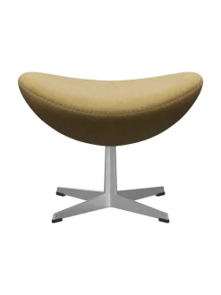 3127 Fodskammel til Ægget af Arne Jacobsen læder<Fritz Hansen Discount