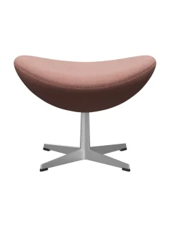 3127 Fodskammel til Ægget af Arne Jacobsen læder<Fritz Hansen Discount