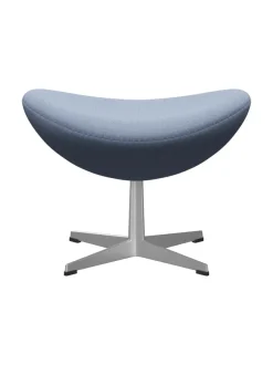 3127 Fodskammel til Ægget af Arne Jacobsen læder<Fritz Hansen Discount