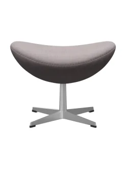 3127 Fodskammel til Ægget af Arne Jacobsen læder<Fritz Hansen Discount