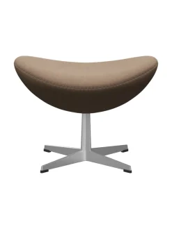 3127 Fodskammel til Ægget af Arne Jacobsen læder<Fritz Hansen Discount
