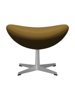 3127 Fodskammel til Ægget af Arne Jacobsen læder<Fritz Hansen Discount