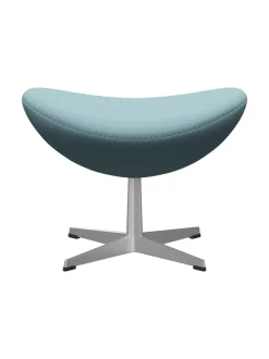 3127 Fodskammel til Ægget af Arne Jacobsen læder<Fritz Hansen Discount