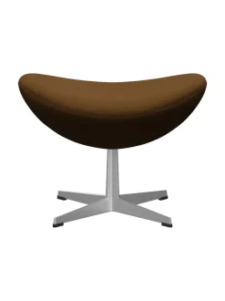 3127 Fodskammel til Ægget af Arne Jacobsen læder<Fritz Hansen Discount