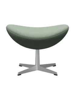 3127 Fodskammel til Ægget af Arne Jacobsen læder<Fritz Hansen Discount