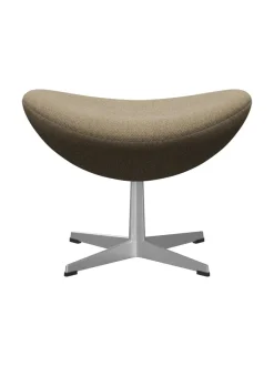 3127 Fodskammel til Ægget af Arne Jacobsen læder<Fritz Hansen Discount