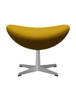 3127 Fodskammel til Ægget af Arne Jacobsen læder<Fritz Hansen Discount