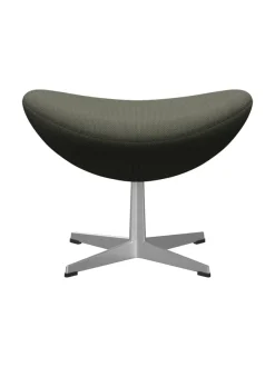 3127 Fodskammel til Ægget af Arne Jacobsen læder<Fritz Hansen Discount