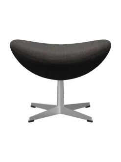 3127 Fodskammel til Ægget af Arne Jacobsen læder<Fritz Hansen Discount