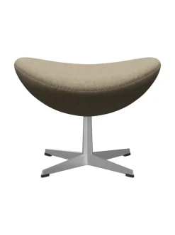 3127 Fodskammel til Ægget af Arne Jacobsen stofgr. 2<Fritz Hansen Best