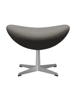3127 Fodskammel til Ægget af Arne Jacobsen stofgr. 2<Fritz Hansen Best
