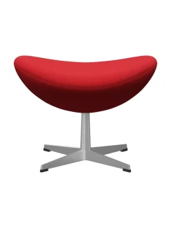 3127 Fodskammel til Ægget af Arne Jacobsen stofgr. 2<Fritz Hansen Best