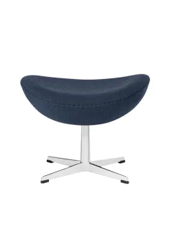 3127 Fodskammel til Ægget af Arne Jacobsen stofgr. 2<Fritz Hansen Best