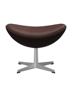 3127 Fodskammel til Ægget af Arne Jacobsen stofgr. 2<Fritz Hansen Best