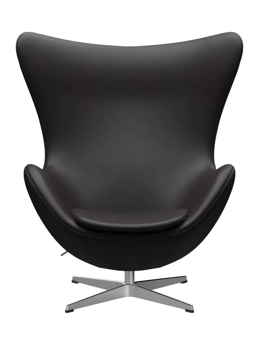 3316 Ægget af Arne Jacobsen læder<Fritz Hansen Discount