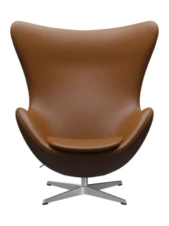 3316 Ægget af Arne Jacobsen læder<Fritz Hansen Discount