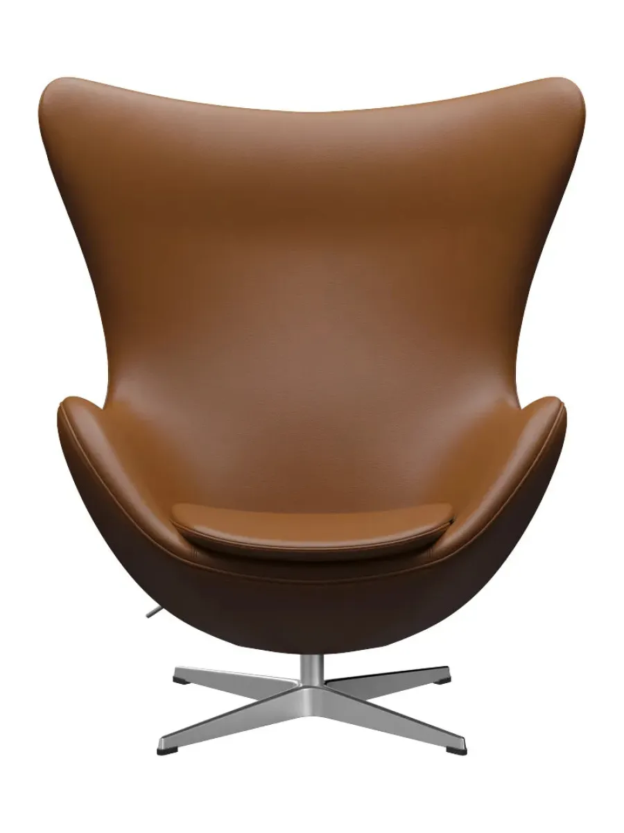 3316 Ægget af Arne Jacobsen læder<Fritz Hansen Discount