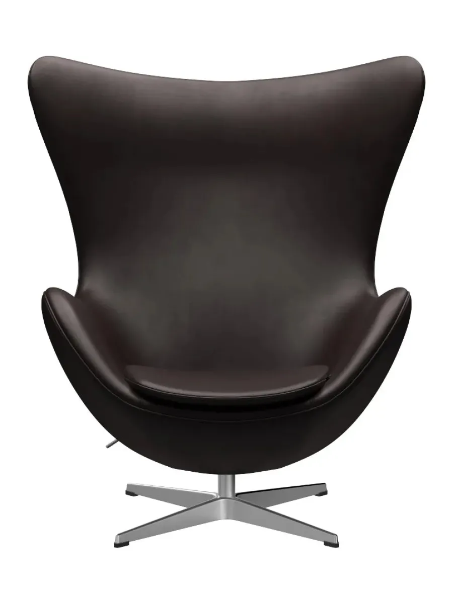 3316 Ægget af Arne Jacobsen læder<Fritz Hansen Discount