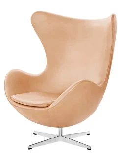 3316 Ægget af Arne Jacobsen læder<Fritz Hansen Discount