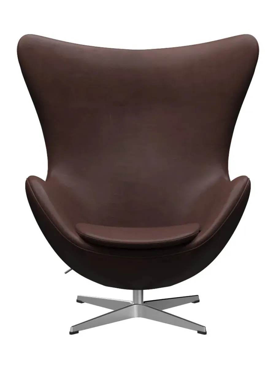 3316 Ægget af Arne Jacobsen læder<Fritz Hansen Discount