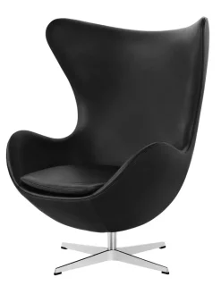 3316 Ægget af Arne Jacobsen læder<Fritz Hansen Discount