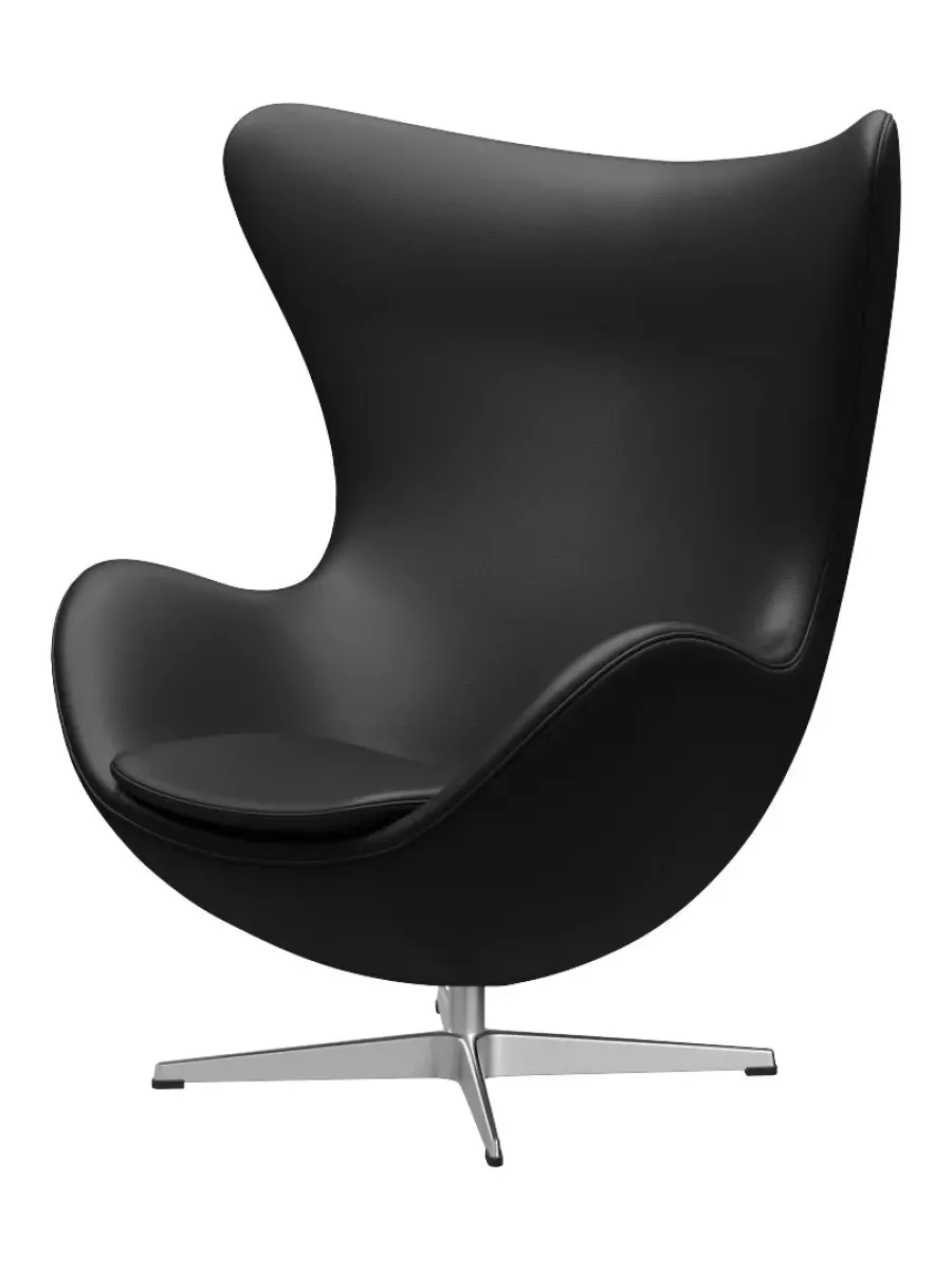 3316 Ægget af Arne Jacobsen læder<Fritz Hansen Discount