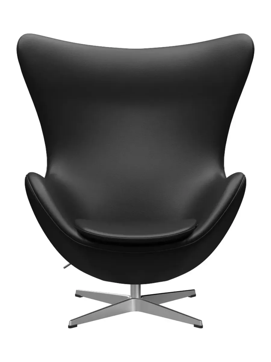 3316 Ægget af Arne Jacobsen læder<Fritz Hansen Discount