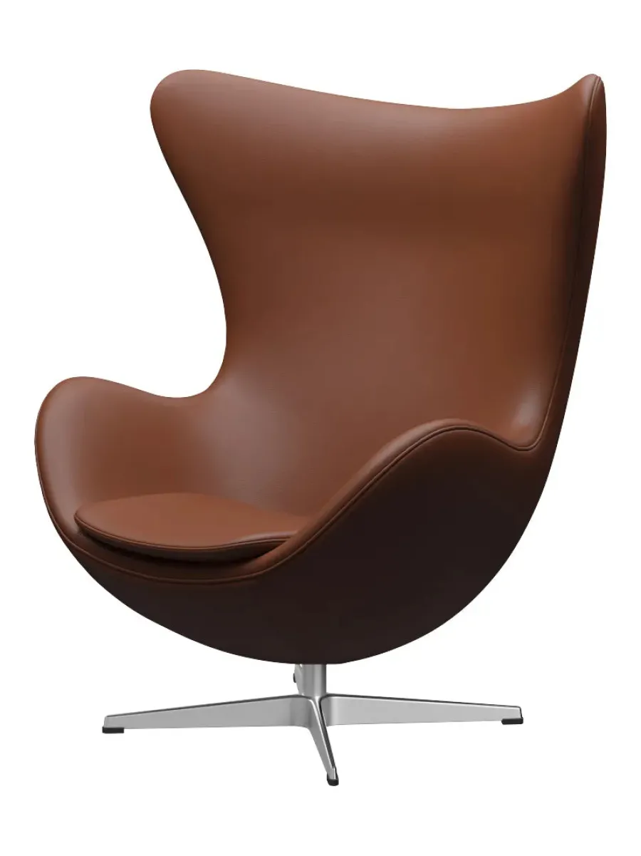 3316 Ægget af Arne Jacobsen læder<Fritz Hansen Discount