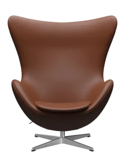 3316 Ægget af Arne Jacobsen læder<Fritz Hansen Discount