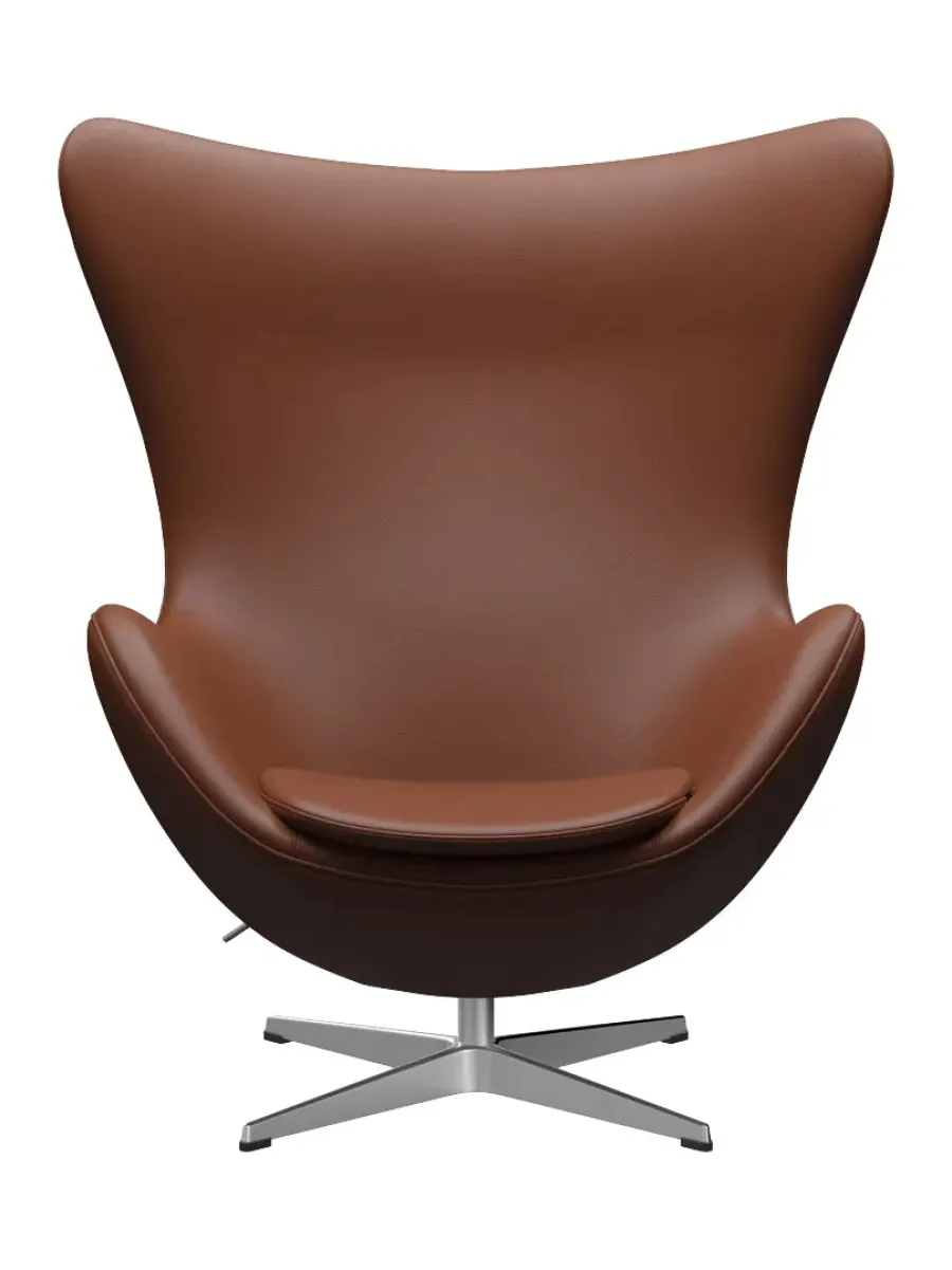 3316 Ægget af Arne Jacobsen læder<Fritz Hansen Discount