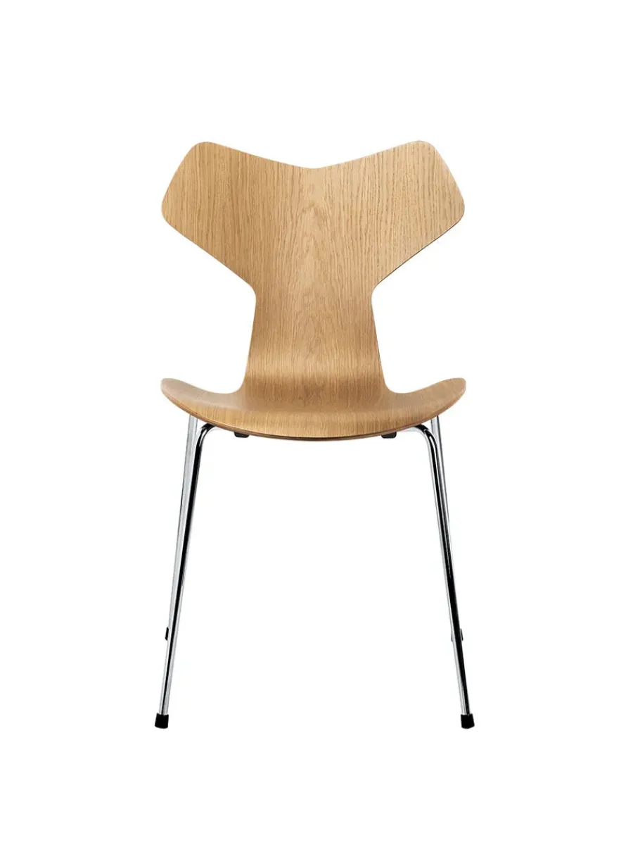 3130 Grand Prix stol i natur finer af Arne Jacobsen<Fritz Hansen Outlet