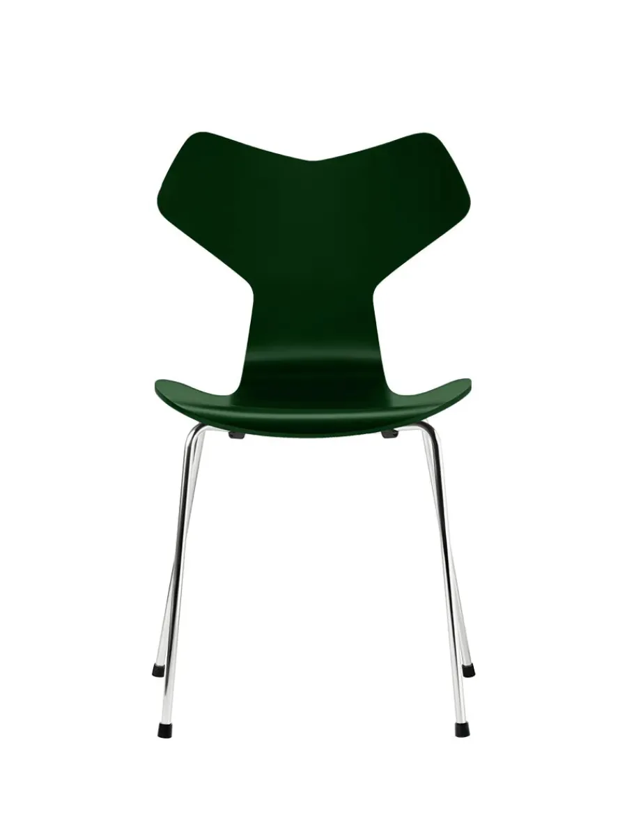 3130 Grand Prix stol lakeret af Arne Jacobsen<Fritz Hansen Hot