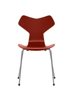 3130 Grand Prix stol lakeret af Arne Jacobsen<Fritz Hansen Hot