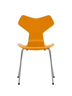 3130 Grand Prix stol lakeret af Arne Jacobsen<Fritz Hansen Hot