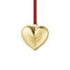 2024 Julehjerte, guldbelagt messing fra<Georg Jensen New