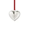 2024 Julehjerte, palladiumbelagt messing fra<Georg Jensen Discount