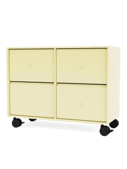 4124 kommode inkl. hjul fra<Montana Best