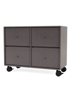 4124 kommode inkl. hjul fra<Montana Best