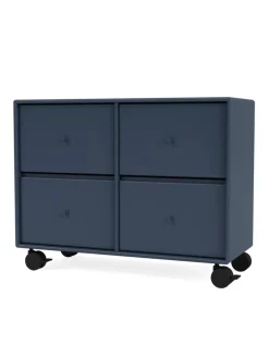 4124 kommode inkl. hjul fra<Montana Best