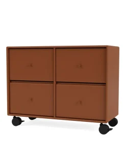 4124 kommode inkl. hjul fra<Montana Best