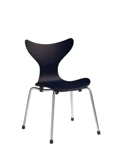 3108 Liljen Barnestol, midnight blue fra<Fritz Hansen New