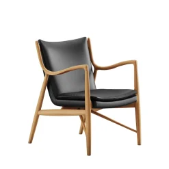 45 Lænestol, eg olie af Finn Juhl<House of Finn Juhl Online