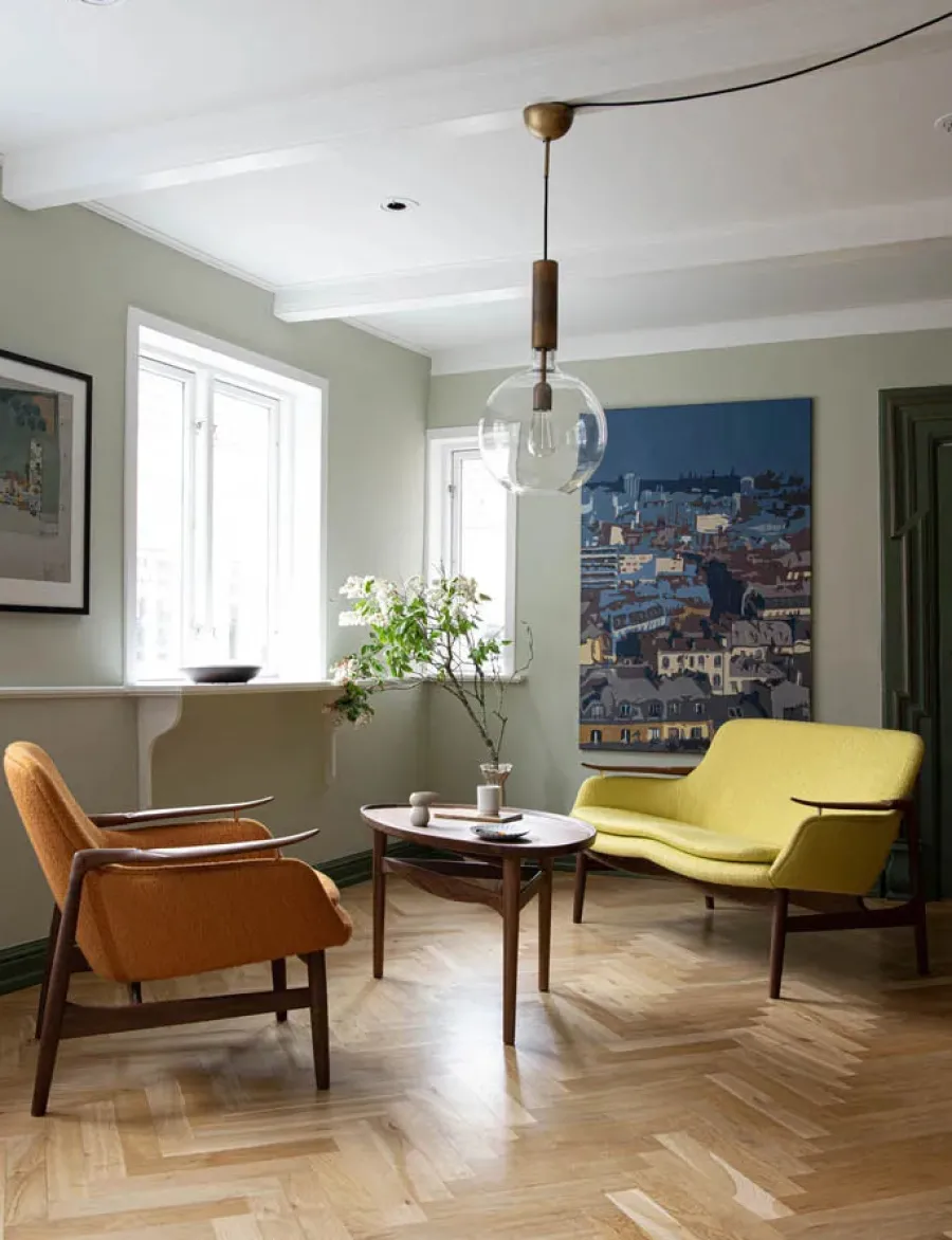 53 Lænestol, valnød af Finn Juhl<House of Finn Juhl New