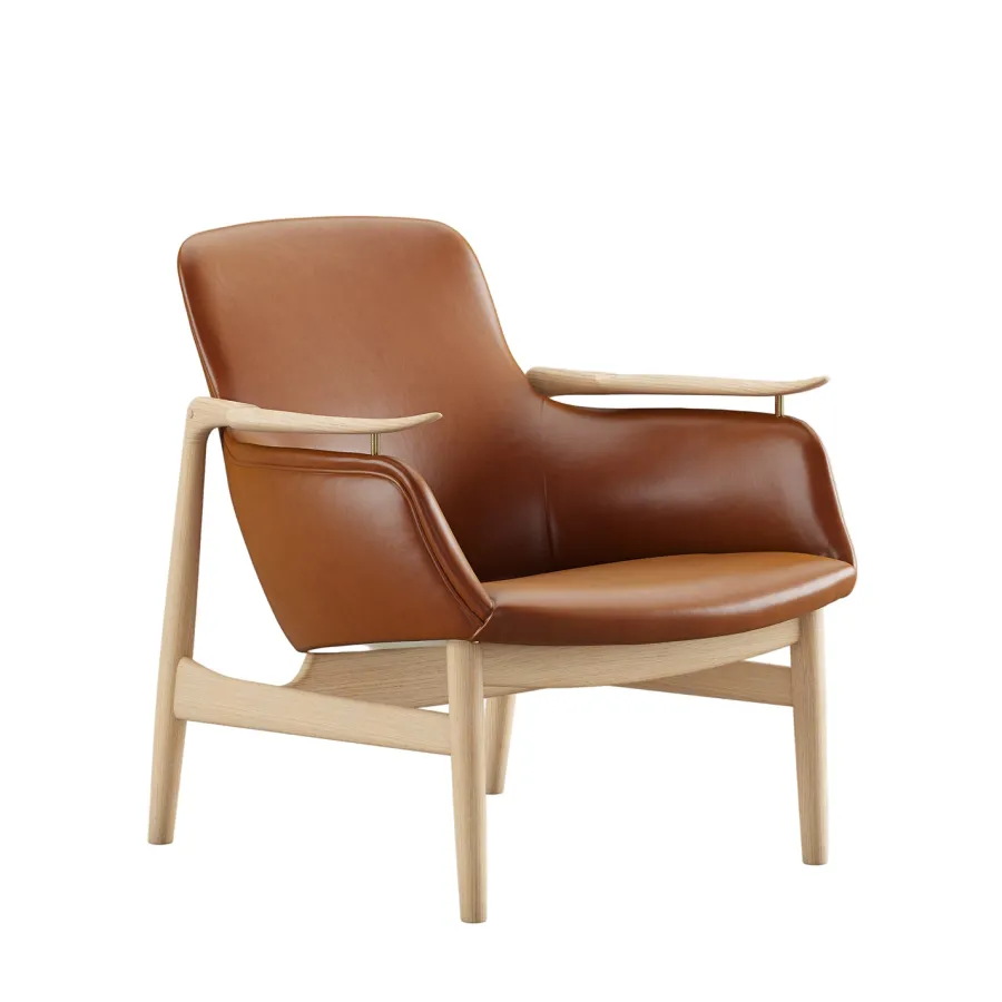 53 Lænestol, valnød af Finn Juhl<House of Finn Juhl New