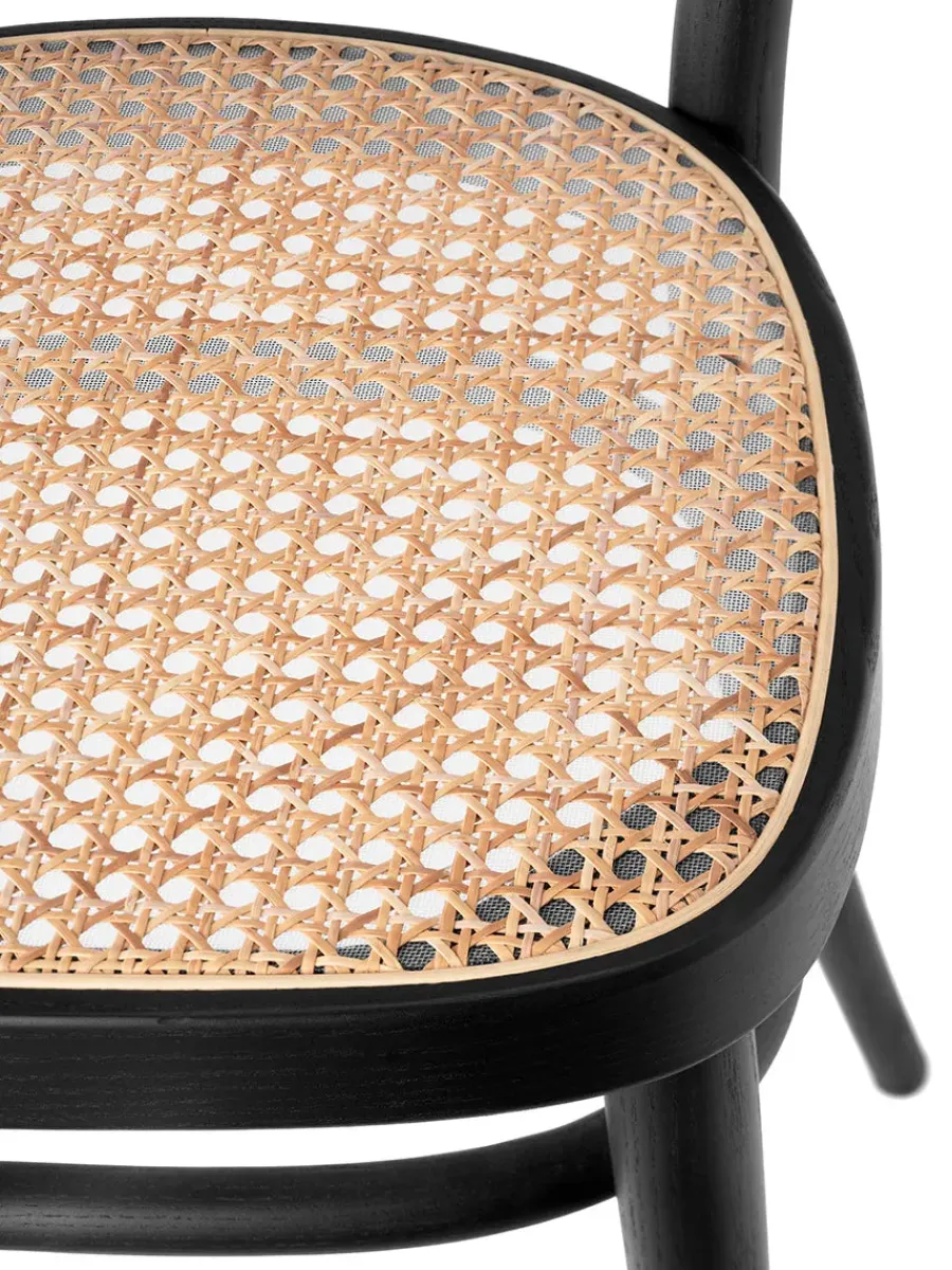 215 R Spisebordsstol, sort ask fra<Thonet New