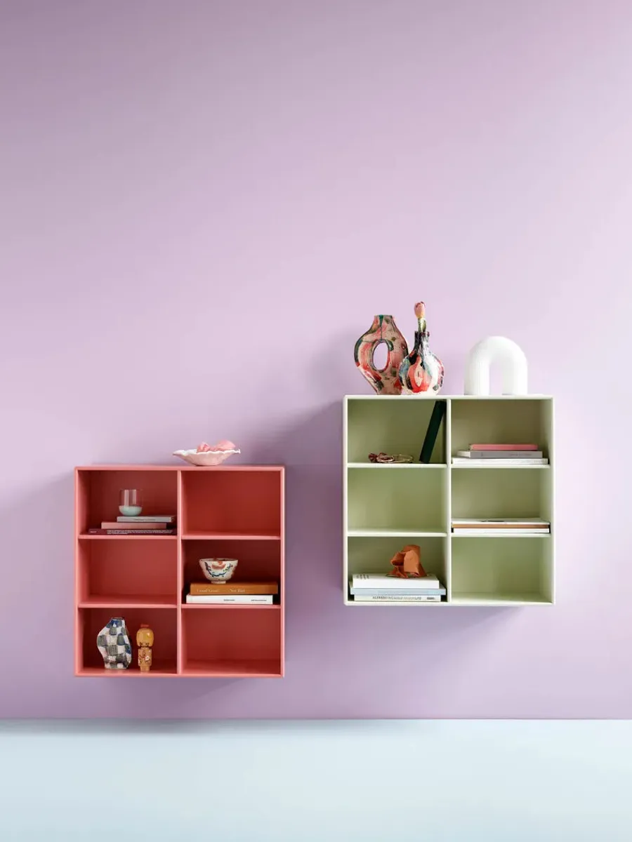 1113 reol inkl. hjul fra<Montana Outlet