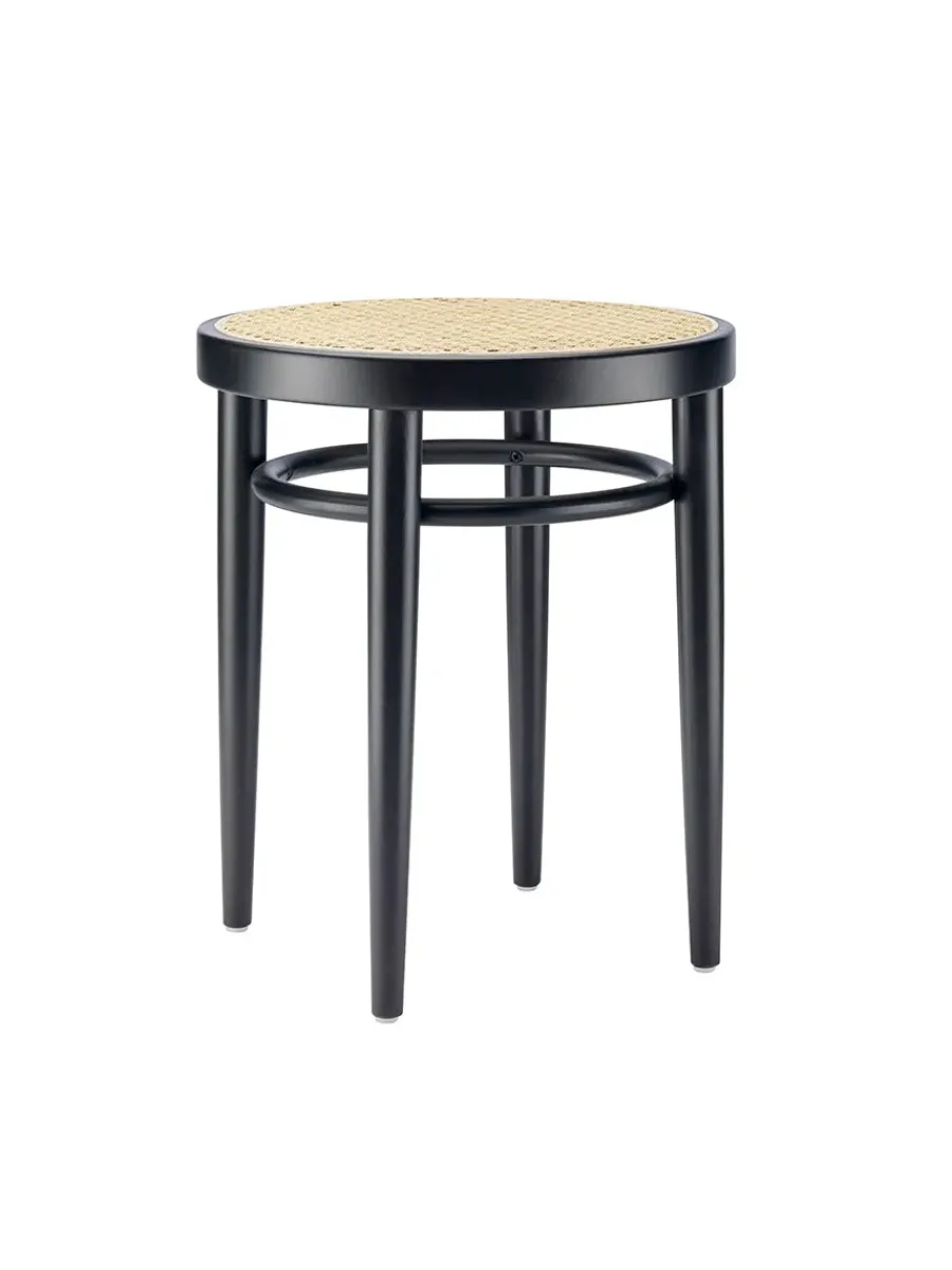 214 RH Skammel, sort fra<Thonet Online